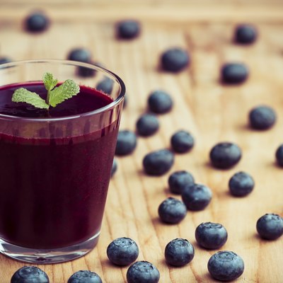 Blueberry smoothie