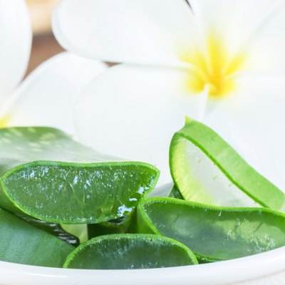 Aloe Vera use in spa for skin care