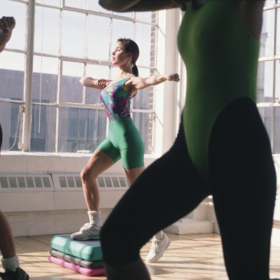 Women exercising