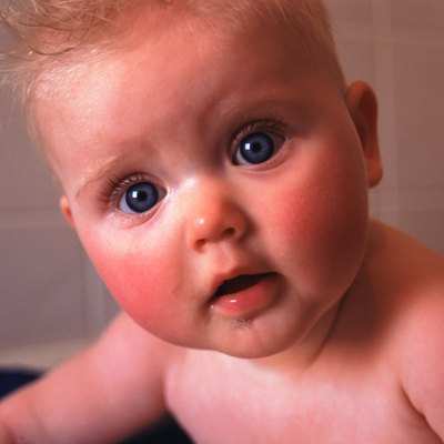 surprised baby