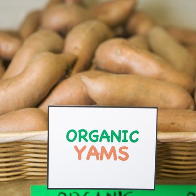 Organic yams