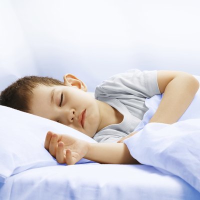 The sleeping boy