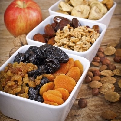 Healthy food - Dried organic fruits