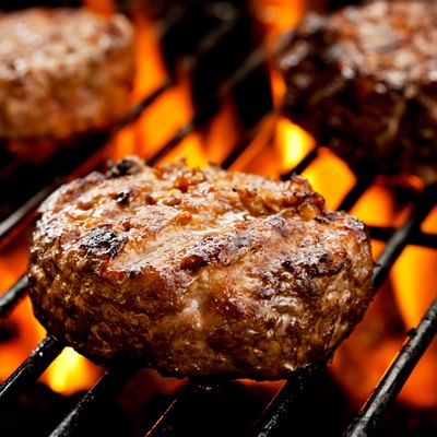 Burgers On The Grill