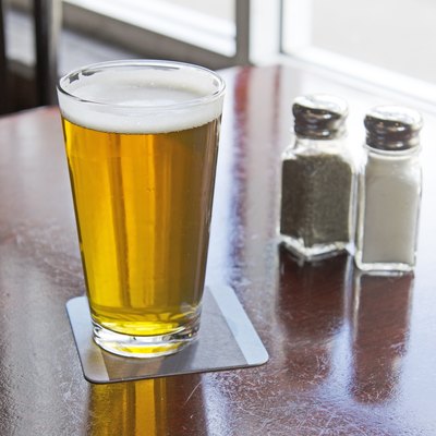 Concept of the cost of craft beers