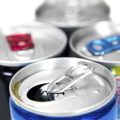 Energy drink cans