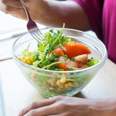 Fresh salad in a bowl