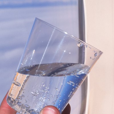 glass with water