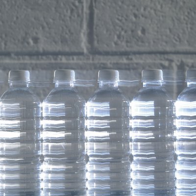 Bottles of water