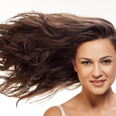 windy hair