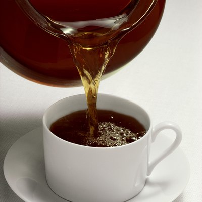 Coffee pouring from pot