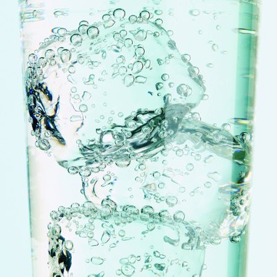 Ice Cubes in Water