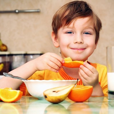 boy breakfast
