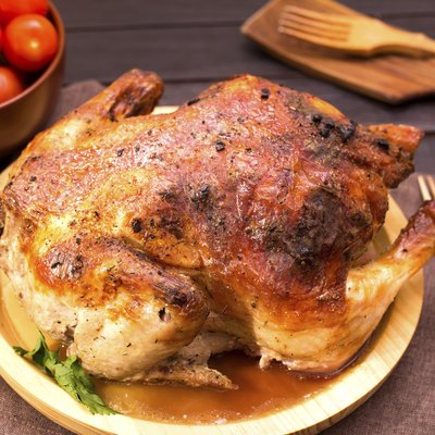 Whole grilled chicken