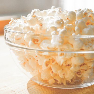 Popcorn in a bowl