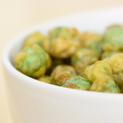 Roasted green pea