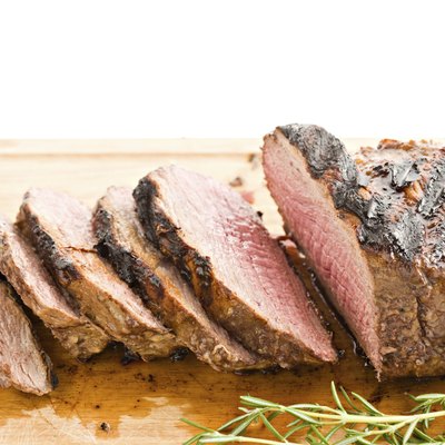 Sliced tri tip
