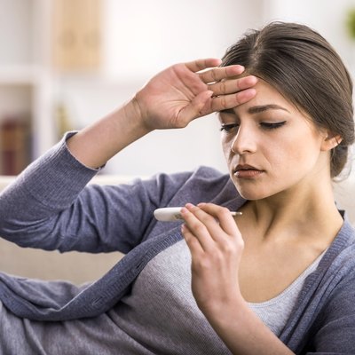 A woman who is worried that she might have a disease