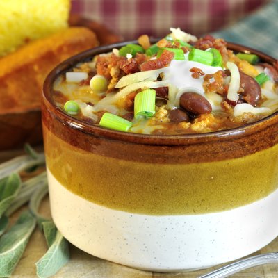 Chipolte Turkey Chili Serving