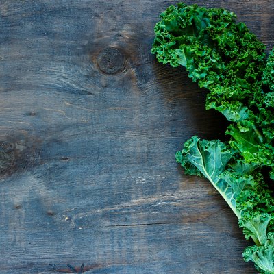 Green curly kale