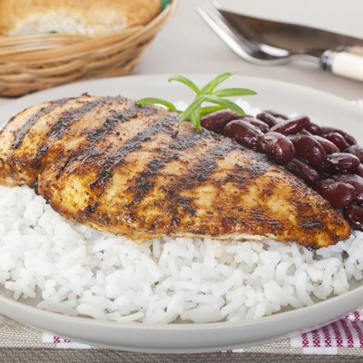 Cajun Chicken with Rice and Beans