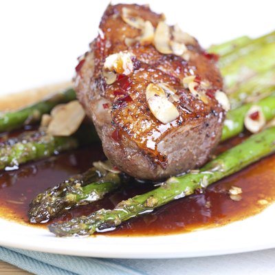 duck breast with asparagus