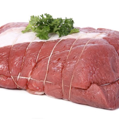 fresh beef isolated