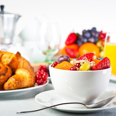 Breakfast table