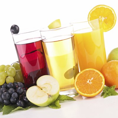 fruit juice isolated