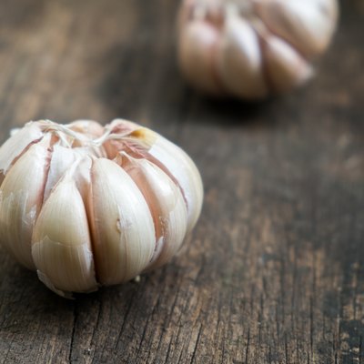 Closeup garlic