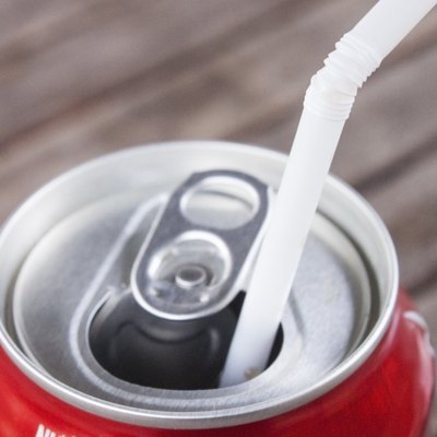 Straw in a tin