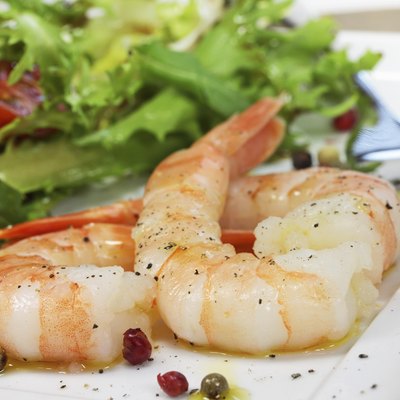 grilled prawns