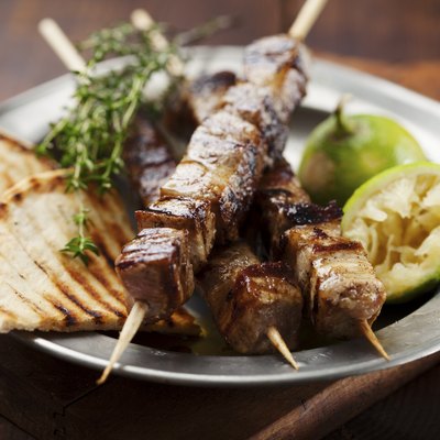 meat skewer