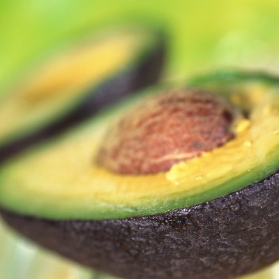 Avocado halves
