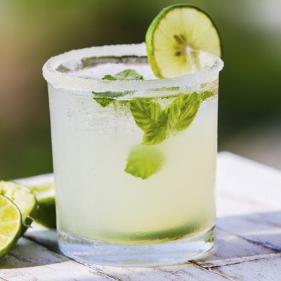 Fruit drinks. Fresh lemonade with sugar