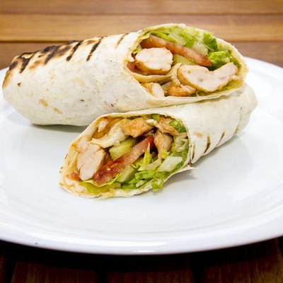 Doner kebap - Chicken Salad Sandwich Wrap