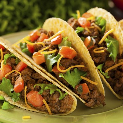 Homemade Ground Beef Tacos