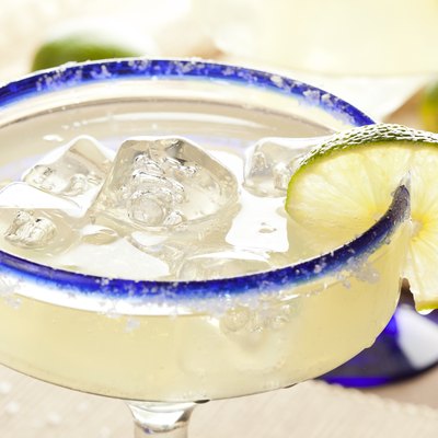 Fresh Homemade Margarita with Lime
