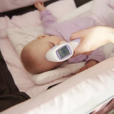 Control temperature of little girl