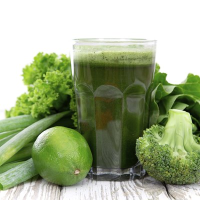 Healthy green juice