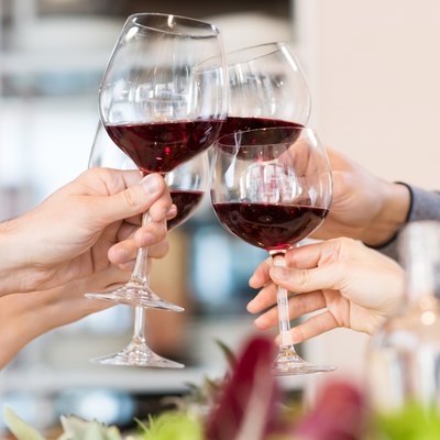 Toasting glasses
