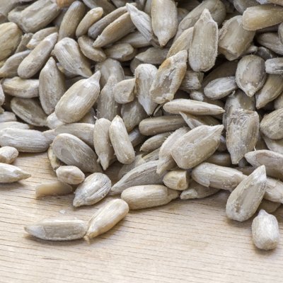 Heap of sunflower seed
