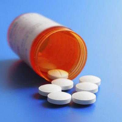 Bottle with pills