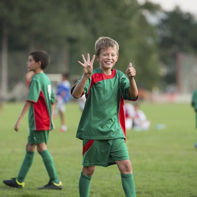 kids football match