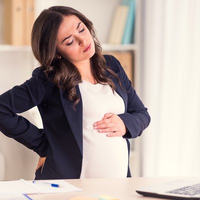 Pregnant Business Woman