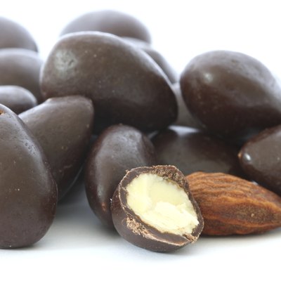 Almond in chocolate