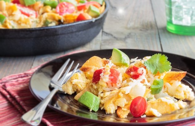 california Scrambled Eggs and Avocado