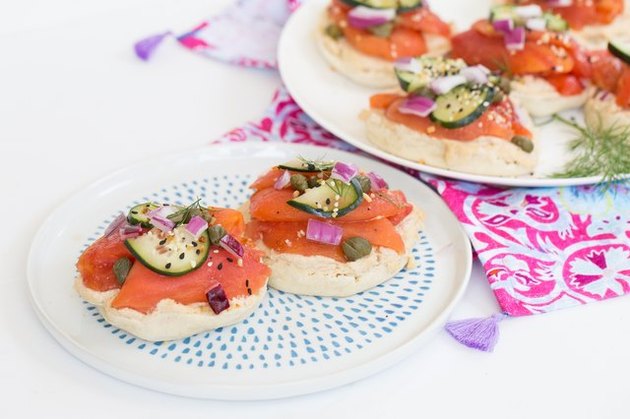 Vegan Lox Bagel and Cream Cheese vegan breakfast recipes
