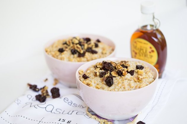 Cherry Kamut Porridge vegan breakfast recipes
