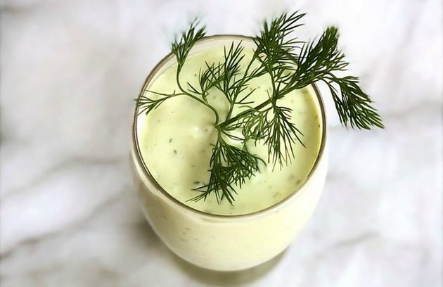 Herbed Avocado Shake Savory Yogurt Recipe